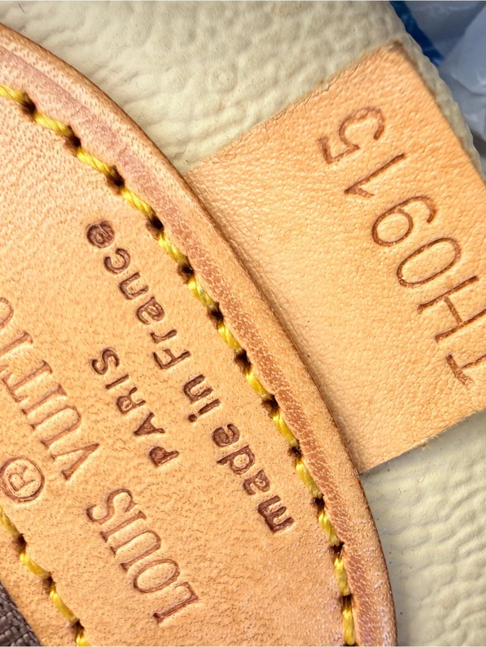 Louis Vuitton Monogram Canvas Bucket Tote with Vachetta Straps